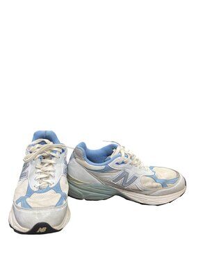 New Balance 990V3 wms blue white retro low running sneakers sz 8B SKU 10-143
